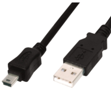 CAVO USB 2.0 A/BMINI (5pin) 1.0 mt